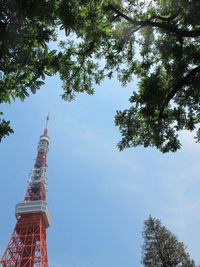 Low angle view of tower