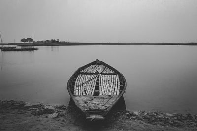 Boat in lake