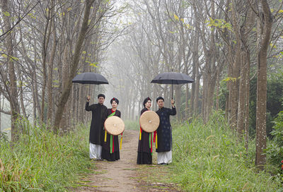 Quan ho bac ninh is a world cultural heritage of vietnam, photo taken in bac ninh january 2022