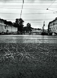 Railroad tracks against sky