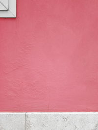 Full frame shot of pink wall