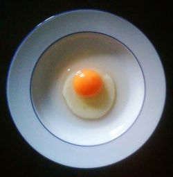 Close-up of food on table