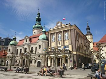 Facade of church