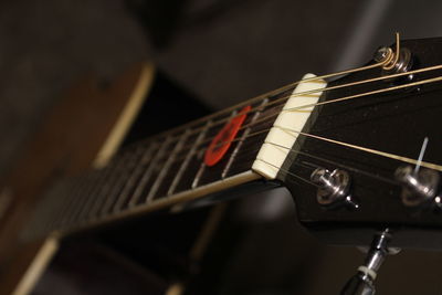 Close-up of guitar