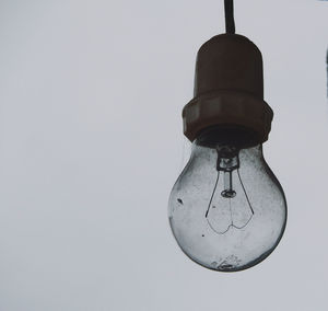 Close-up of light bulb