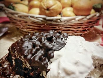 Close up of plant against blurred background