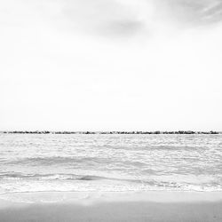 Scenic view of beach