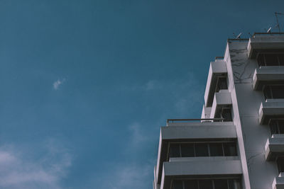 Low angle view of building against sky