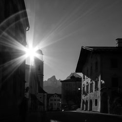 View of city against sky