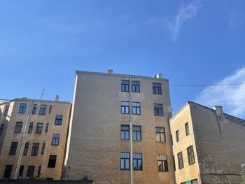 Low angle view of building against sky