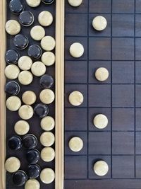 Full frame shot of multi colored candies