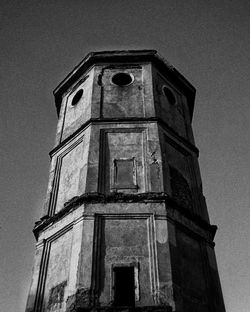 Low angle view of clock tower