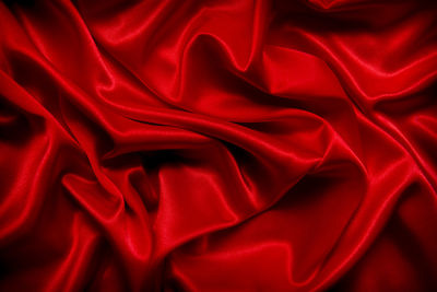 Full frame shot of red fabric