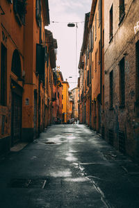 Street amidst buildings in city
