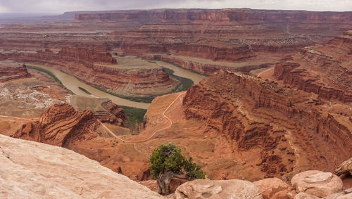 Scenic view of mountains