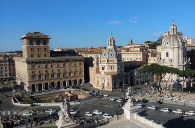 View of buildings in rome, italy
