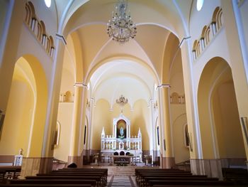 Interior of cathedral