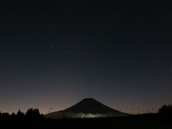 Mt. fuji from the campground