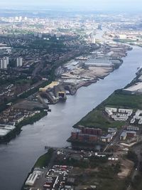 Aerial view of cityscape