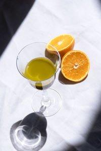 Close-up of drink on table