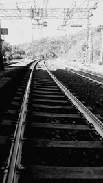 View of railroad tracks