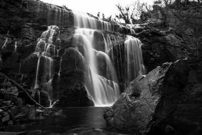 Waterfall in forest