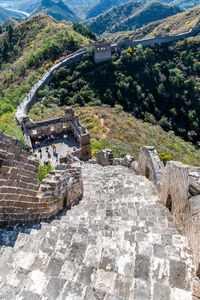 Old ruins on mountain