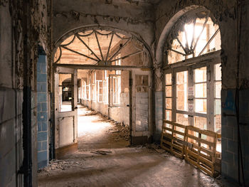 Interior of old building