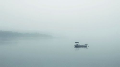 Scenic view of lake