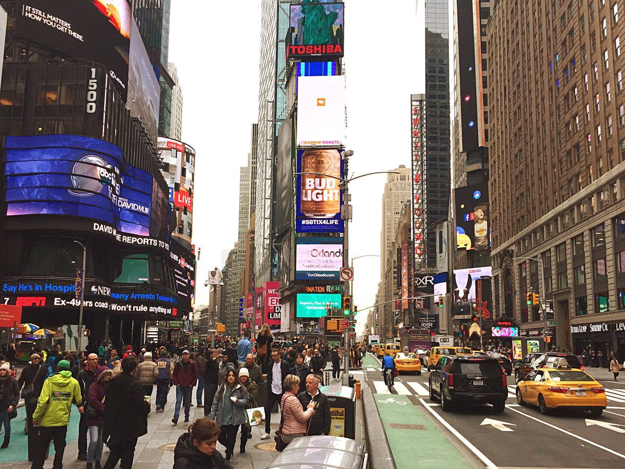 city, city street, city life, travel destinations, building exterior, skyscraper, neon, urban skyline, architecture, crowd, modern, illuminated, people, night, outdoors, large group of people, nightlife, cityscape