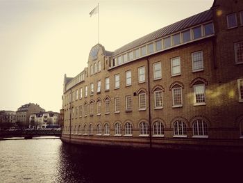 River with buildings in background