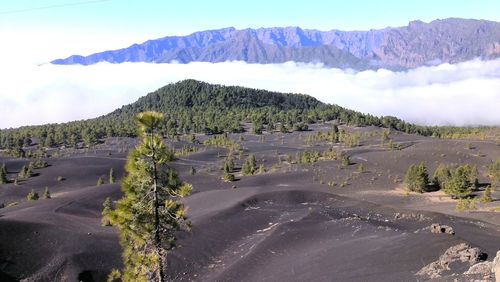 Panoramic view of landscape against sky