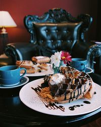 Close-up of sweet food on table