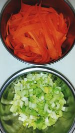 Close-up of red chili peppers