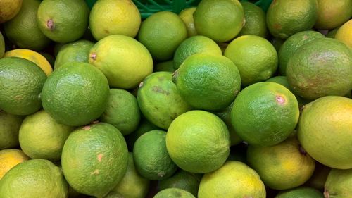 Full frame shot of oranges