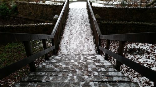 Steps leading to staircase