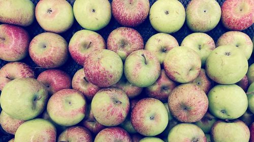 Full frame shot of apples