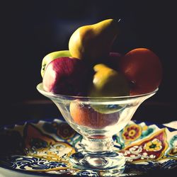 Close-up of fruit in bowl