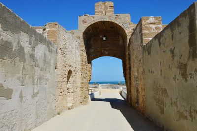 View of historical building against sky