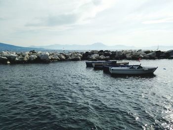 Scenic view of river against sky