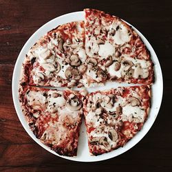 Close-up of food on table