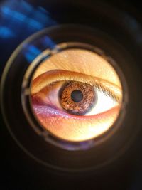 Close-up of human eye