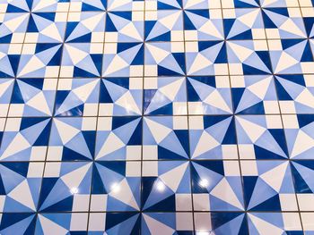 Full frame shot of tiled wall