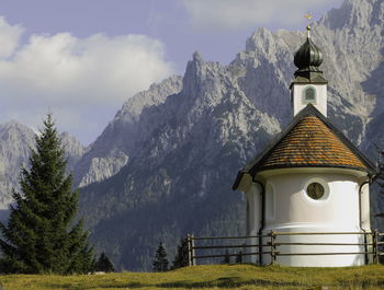 Church against sky