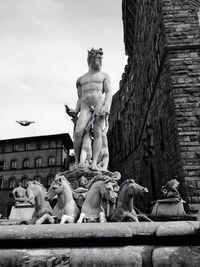 Low angle view of monument