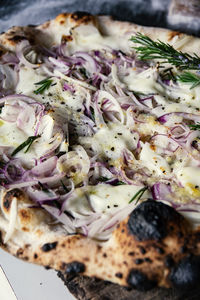Close-up of pizza