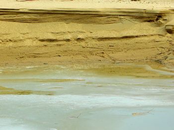 Close-up of sand