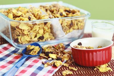 Close-up of food in bowl