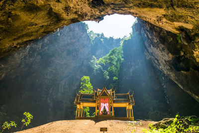 Royal pavilion of the phraya nakhon cave.