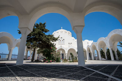 Panoramic view of a building